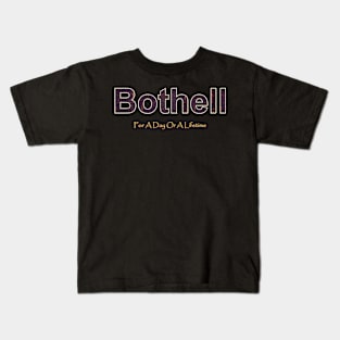 Bothell Grunge Text Kids T-Shirt